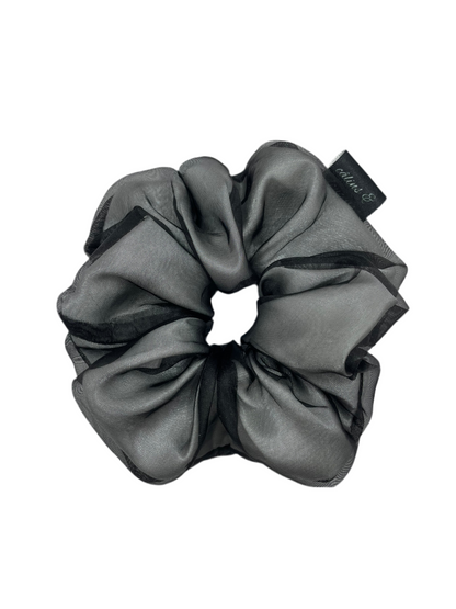 Matte Black Organza
