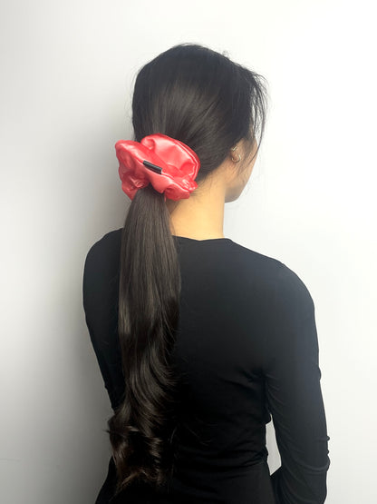 Matte Red Organza